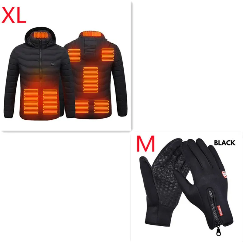 Men’s USB Heated Jacket – Electric Winter Coat