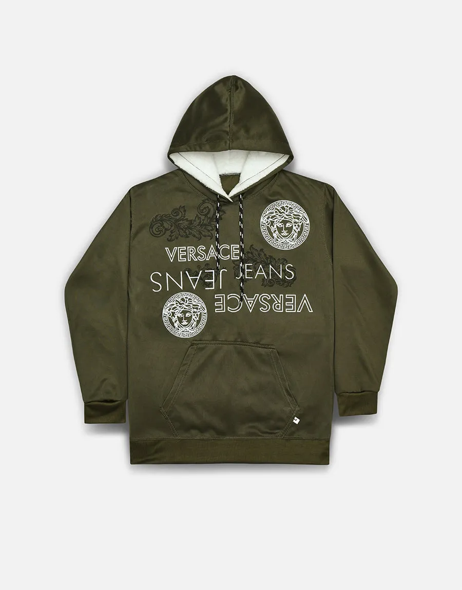 MEN'S VARSACE TRACKSUIT PULLOVER OLIVE