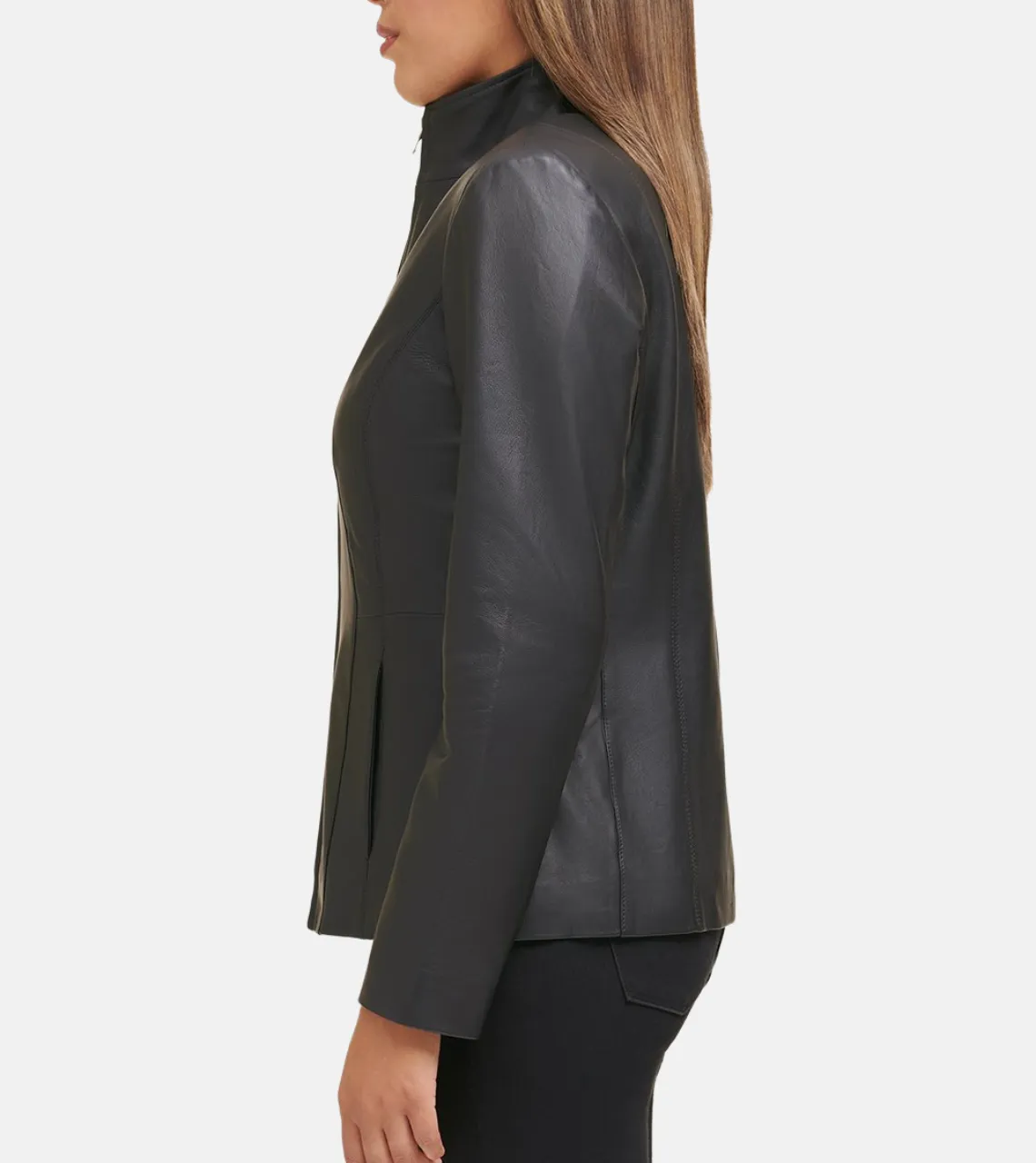 Nelack Women's Biker Leather Jacket