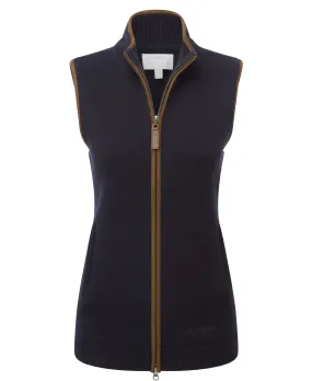 Orkney Merino Gilet - Navy