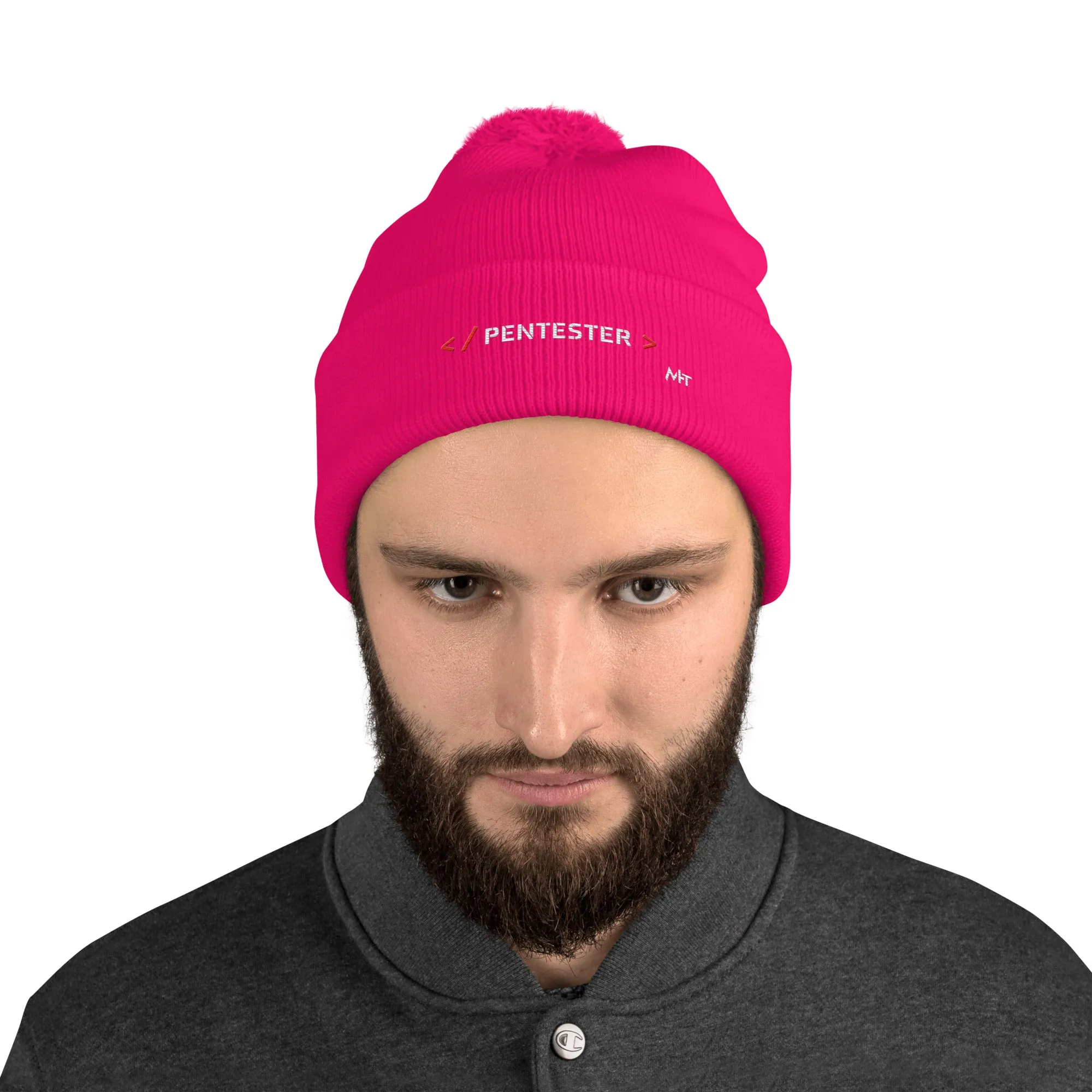Pentester - Pom-Pom Beanie