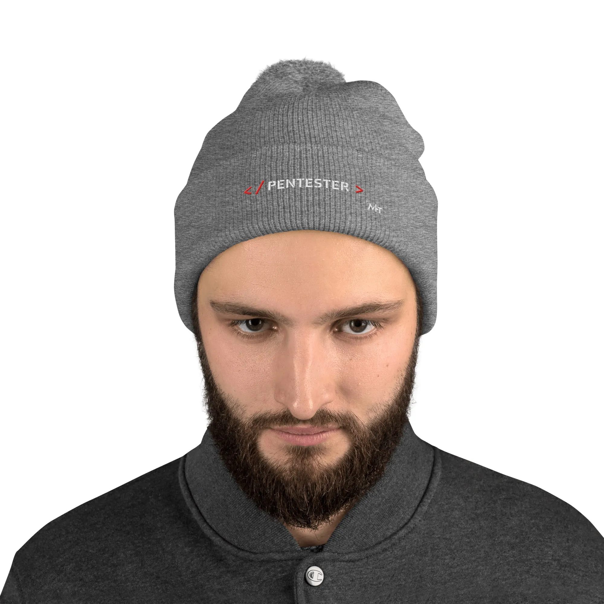Pentester - Pom-Pom Beanie