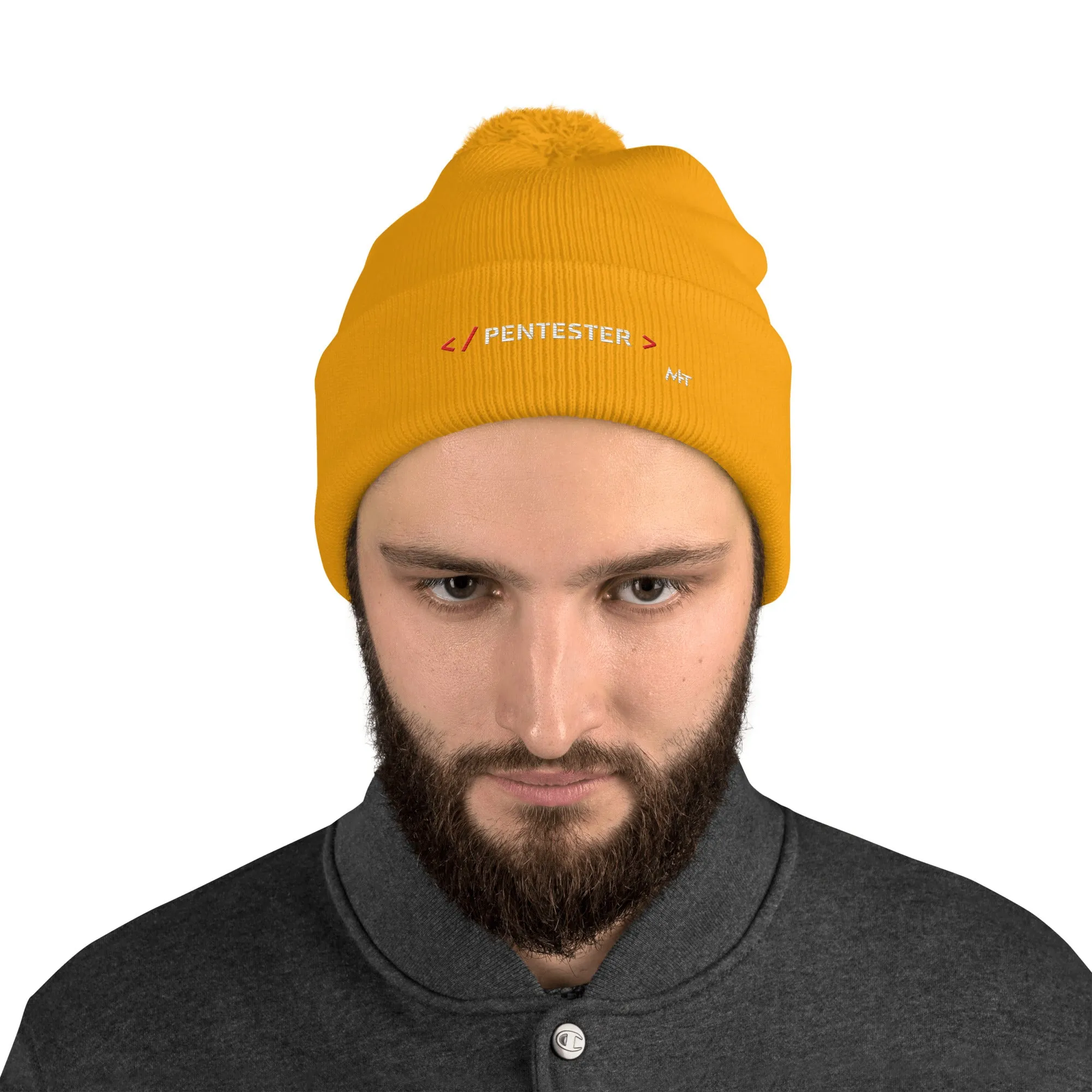 Pentester - Pom-Pom Beanie