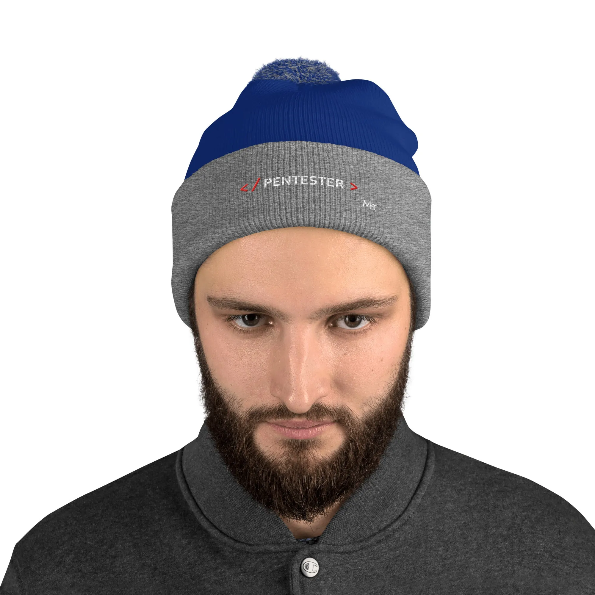 Pentester - Pom-Pom Beanie