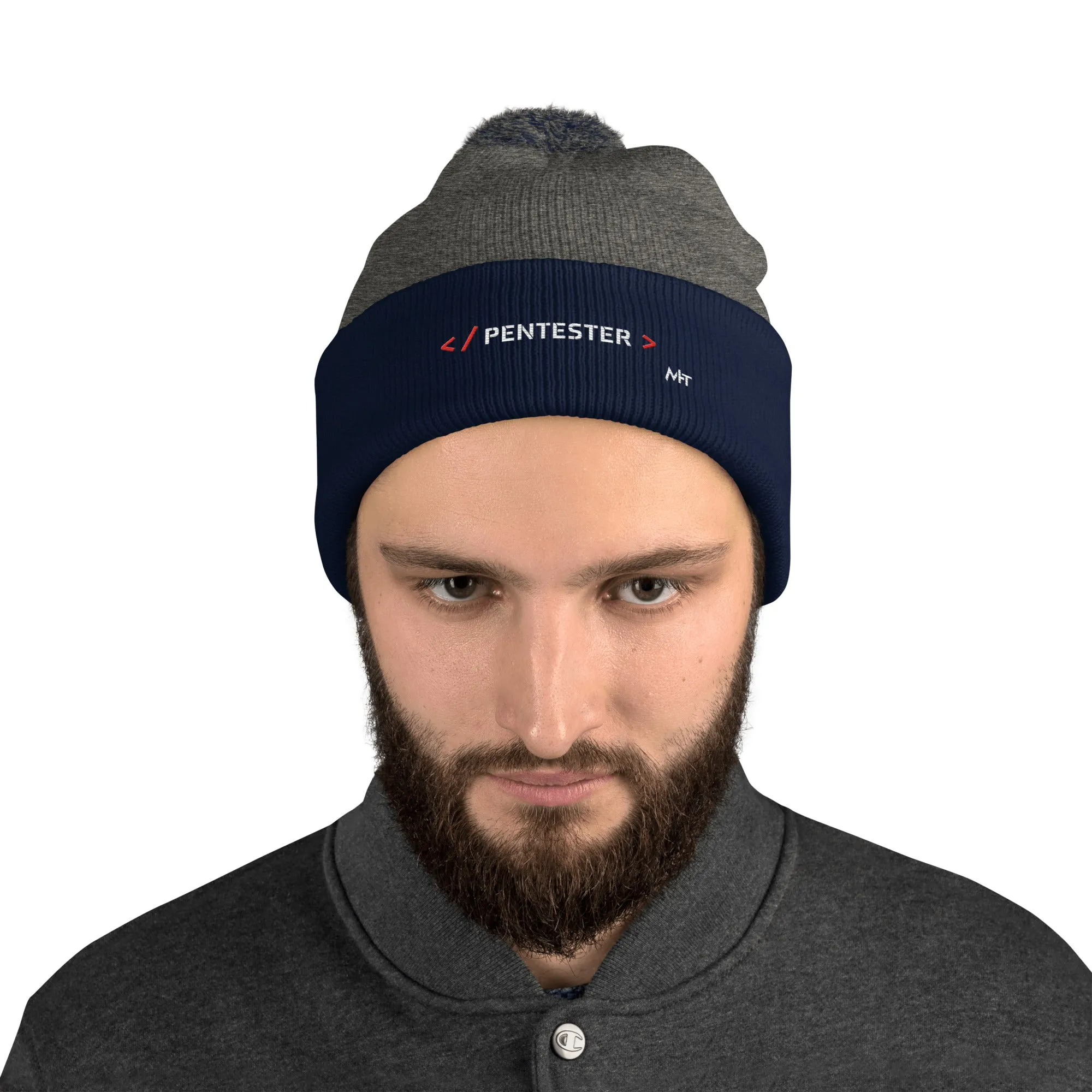 Pentester - Pom-Pom Beanie