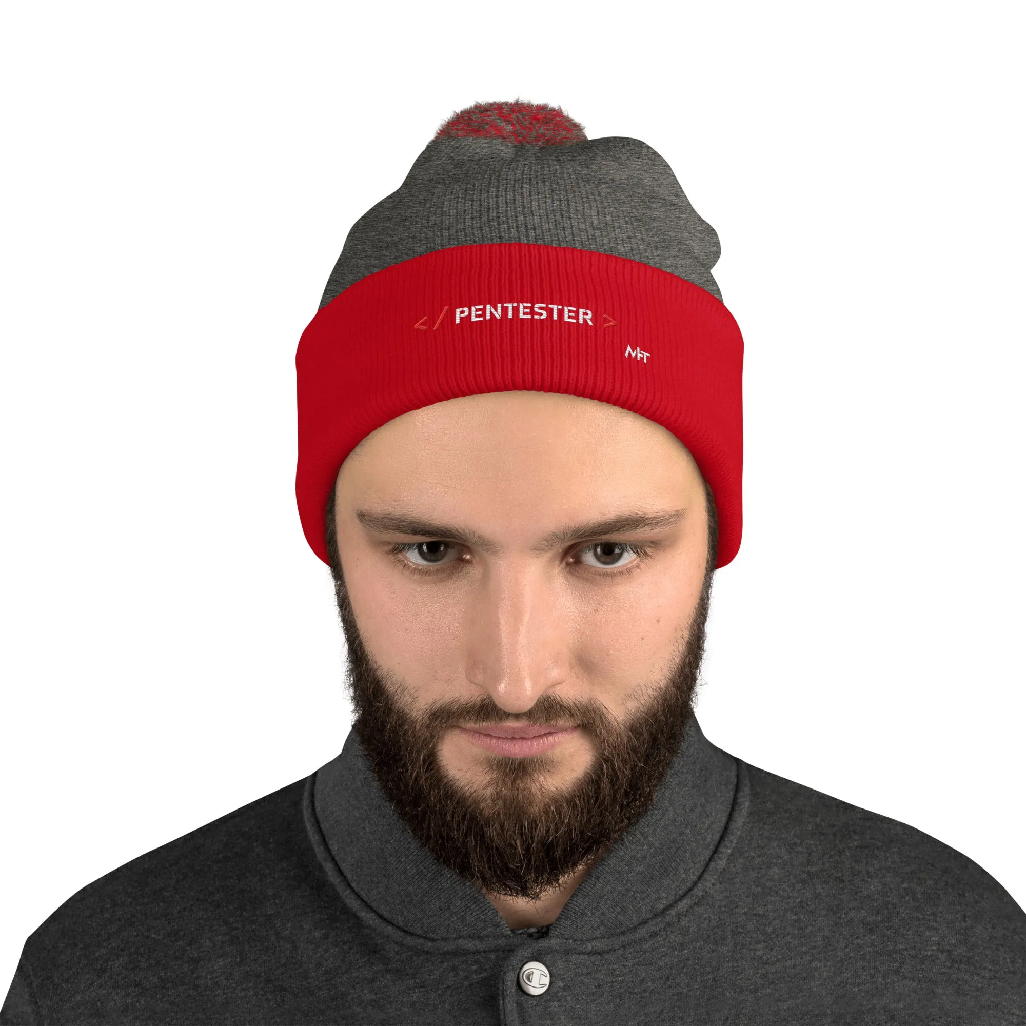 Pentester - Pom-Pom Beanie