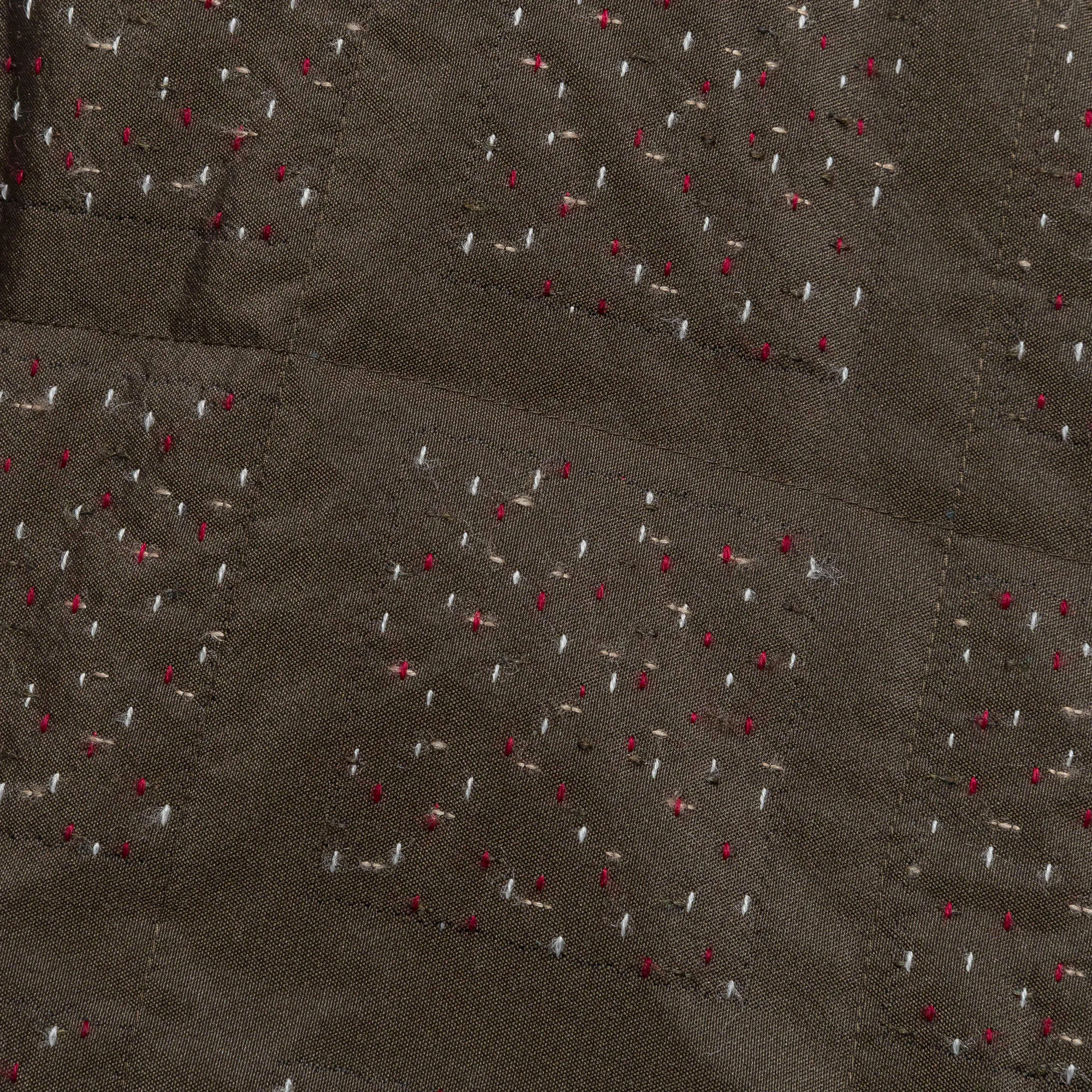 Piping Quilt Vest - PE/W Square Double Cut Jq