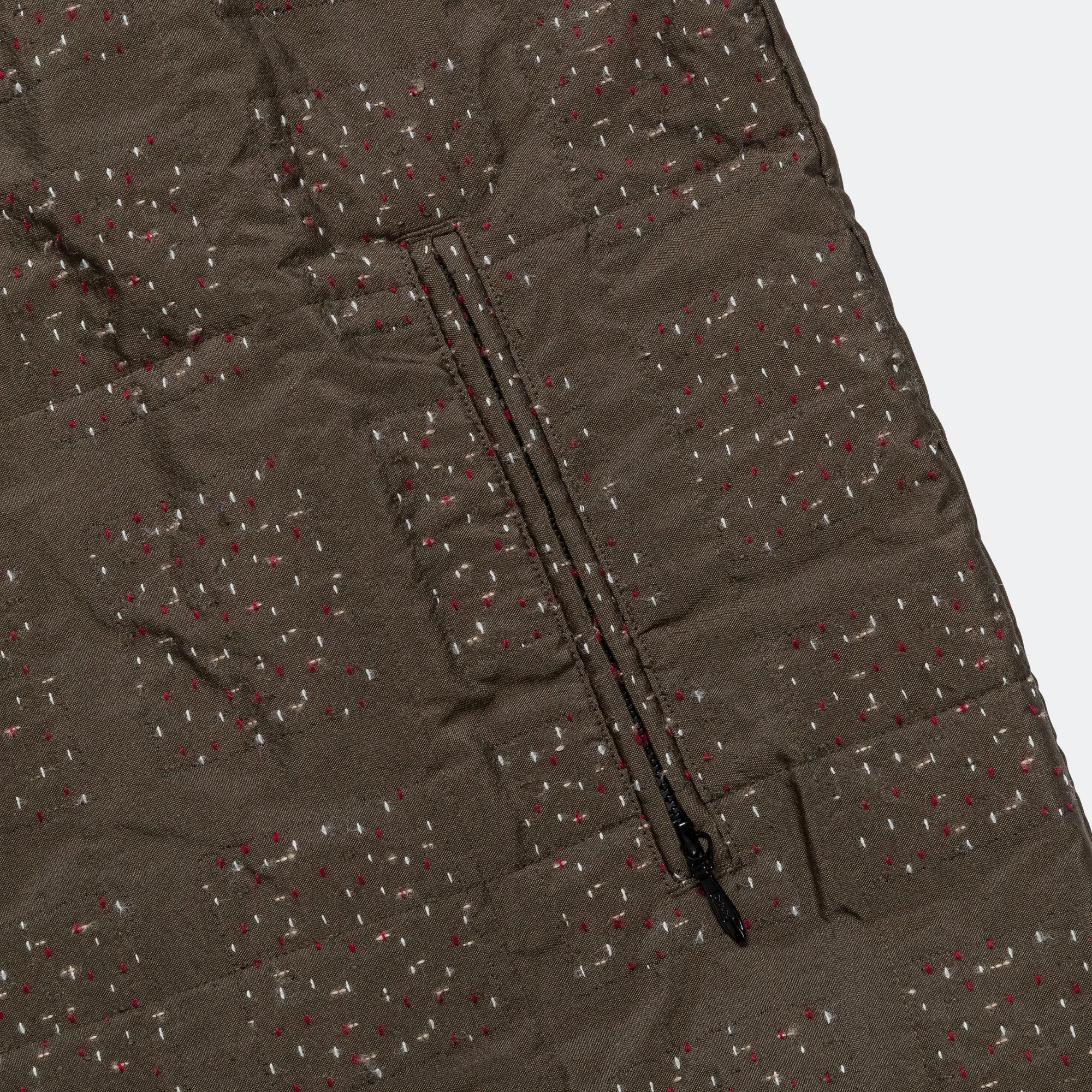 Piping Quilt Vest - PE/W Square Double Cut Jq