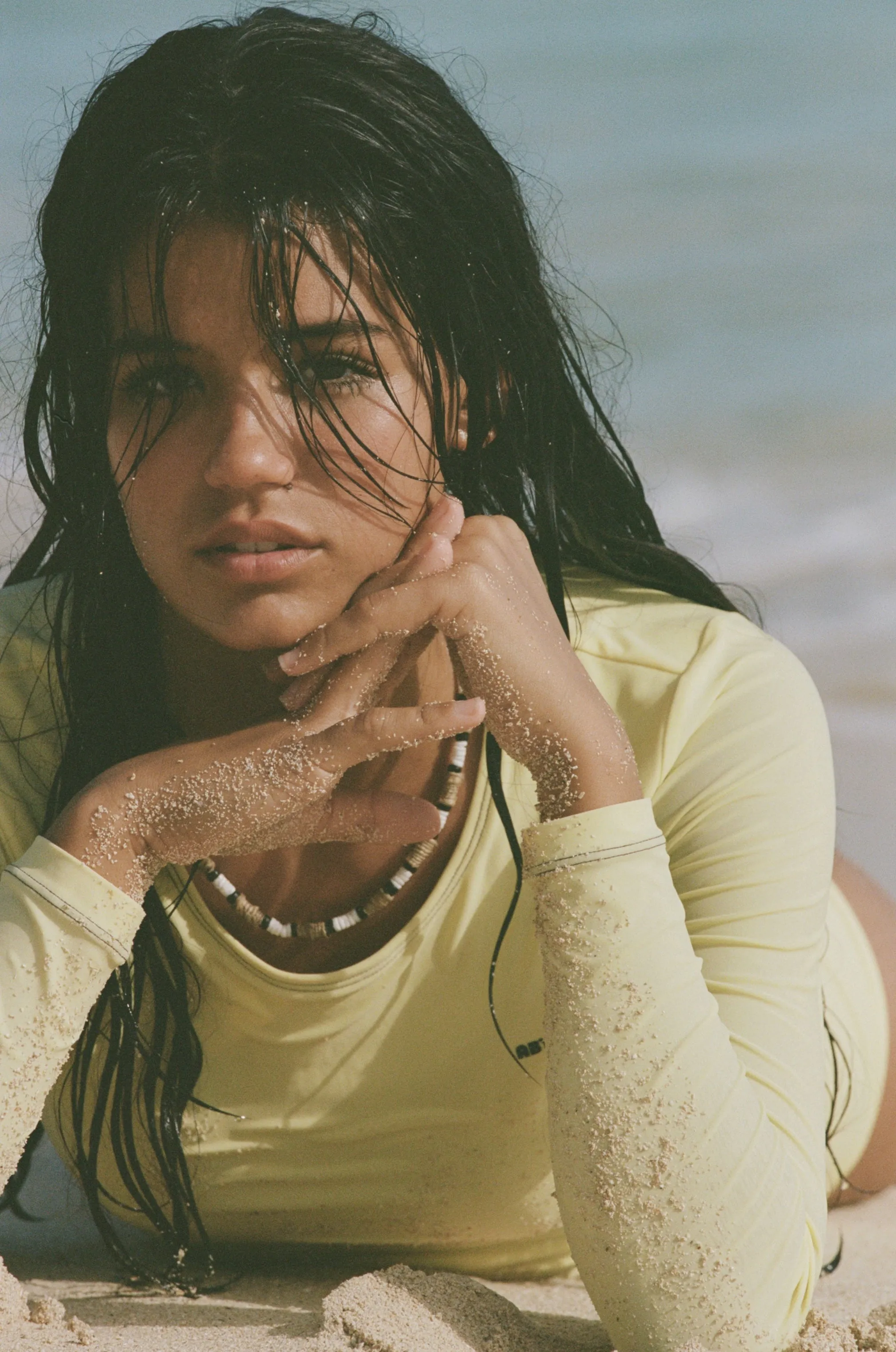 Poppler Rashguard Top - Vanilla