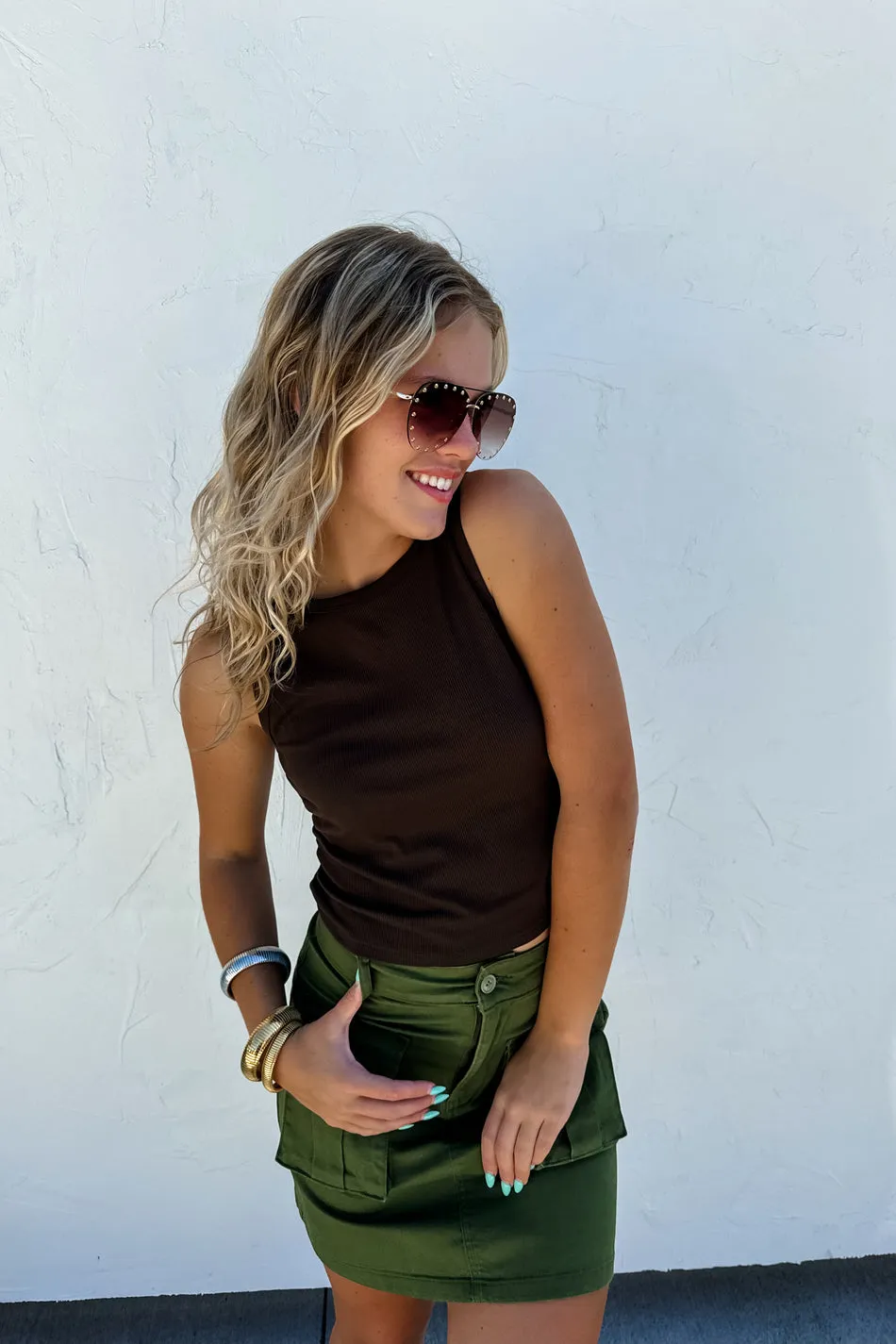 PREORDER- TAYLOR RIBBED TANK - XS-3X  | 6 Colors!  ETA end of May