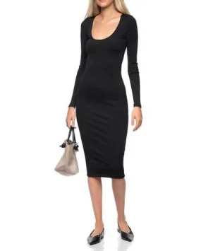"Montana" Ribbed Bodycon Dress