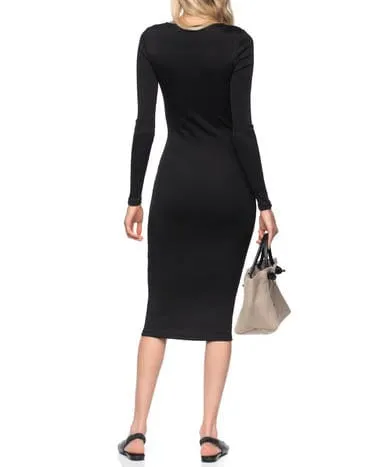 "Montana" Ribbed Bodycon Dress