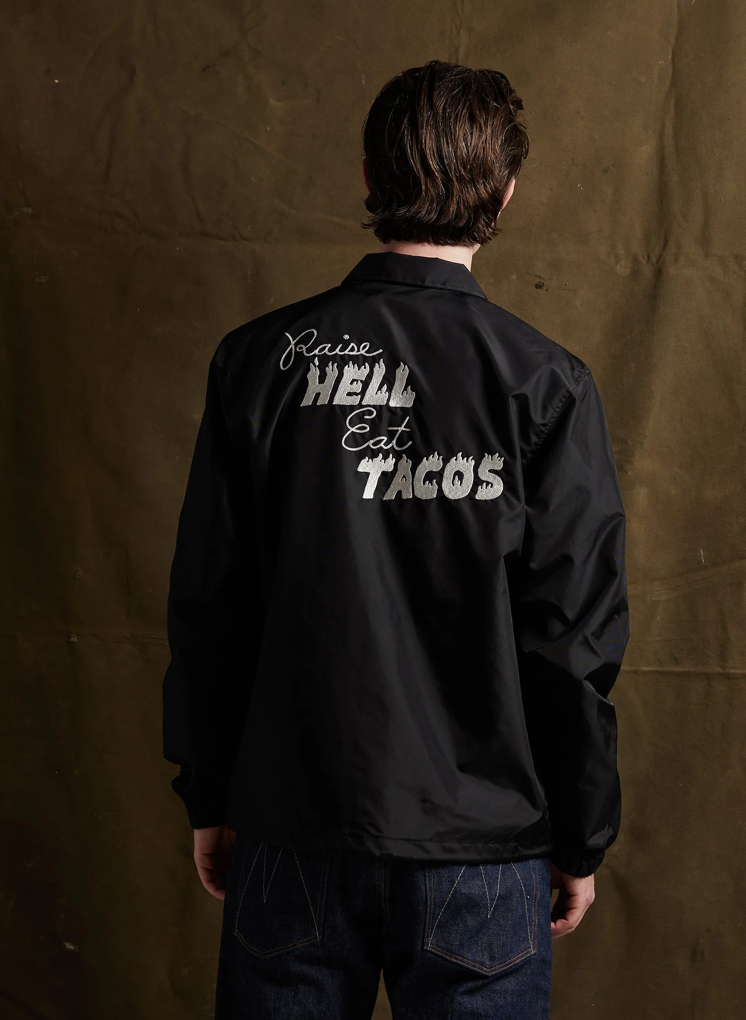 Raise Hell Eat Tacos Jacket