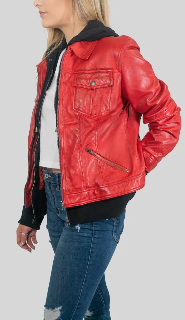 Red Leather Jacket