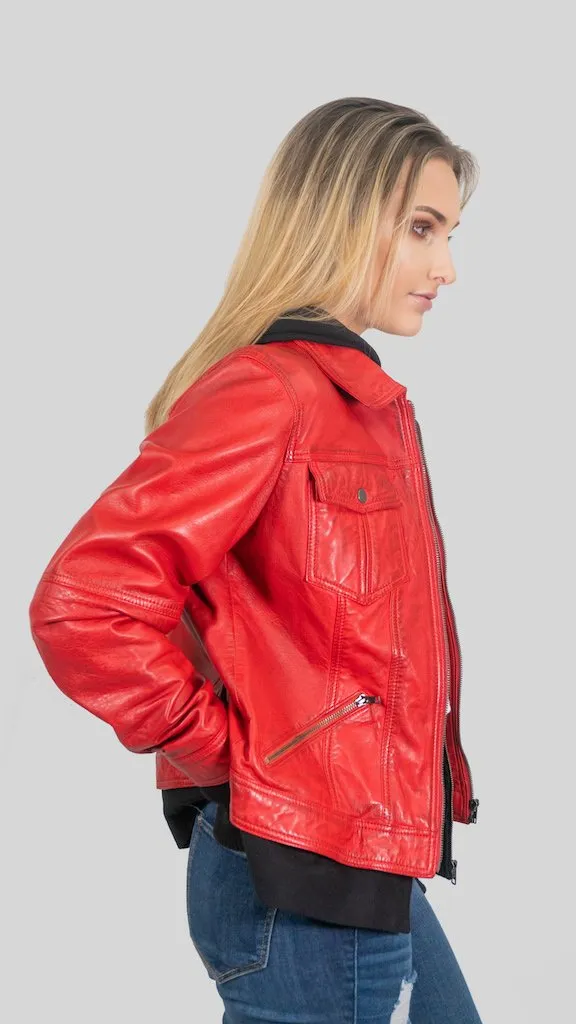 Red Leather Jacket