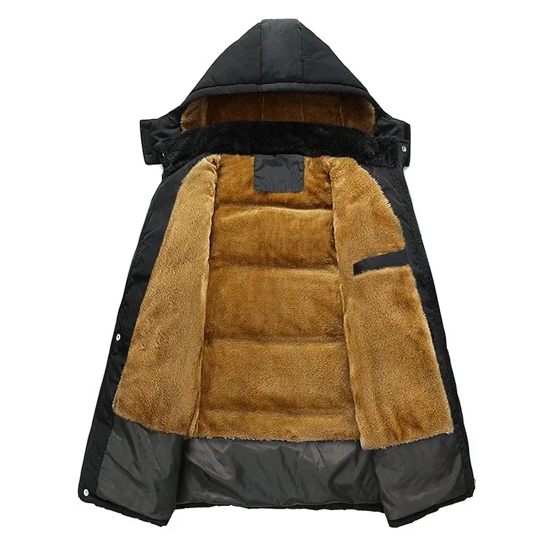 Rustpak - Parka Winterjas Heren – Waterdicht met Warme Fleecevoering en Capuchon