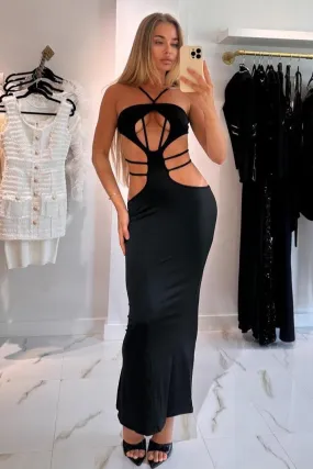 SALE Jessica Bara Pammy Cut Out Midi Dress