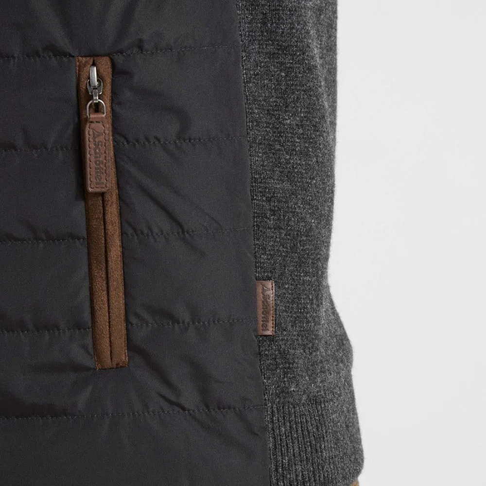 Schoffel Men's Hybrid Aerobloc Jacket in Charcoal