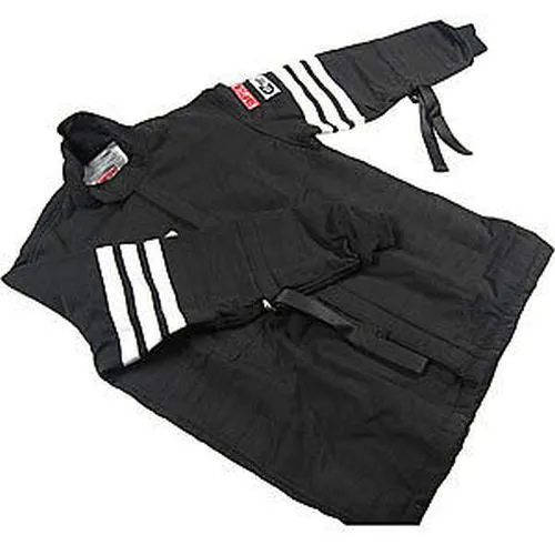 Simpson - 2 Layer Driving Jacket With Arm Restraints, X-Large, Black Gabardine Nomex SFI-5