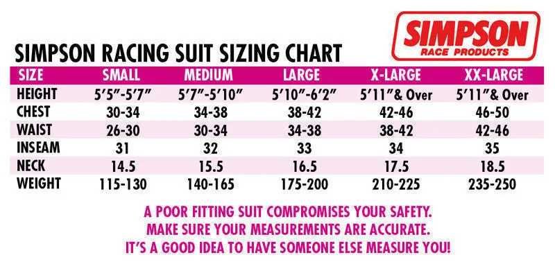 Simpson - 2 Layer Driving Jacket With Arm Restraints, X-Large, Black Gabardine Nomex SFI-5