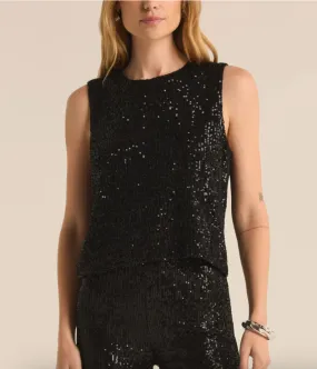 SLOAN SEQUIN TOP