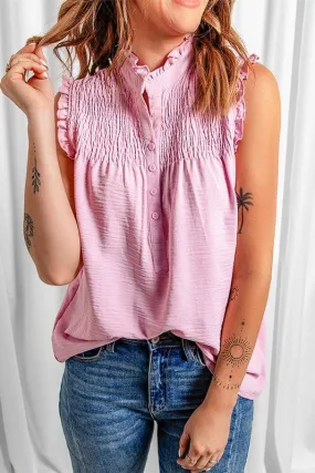 Smocked Ruffle Top
