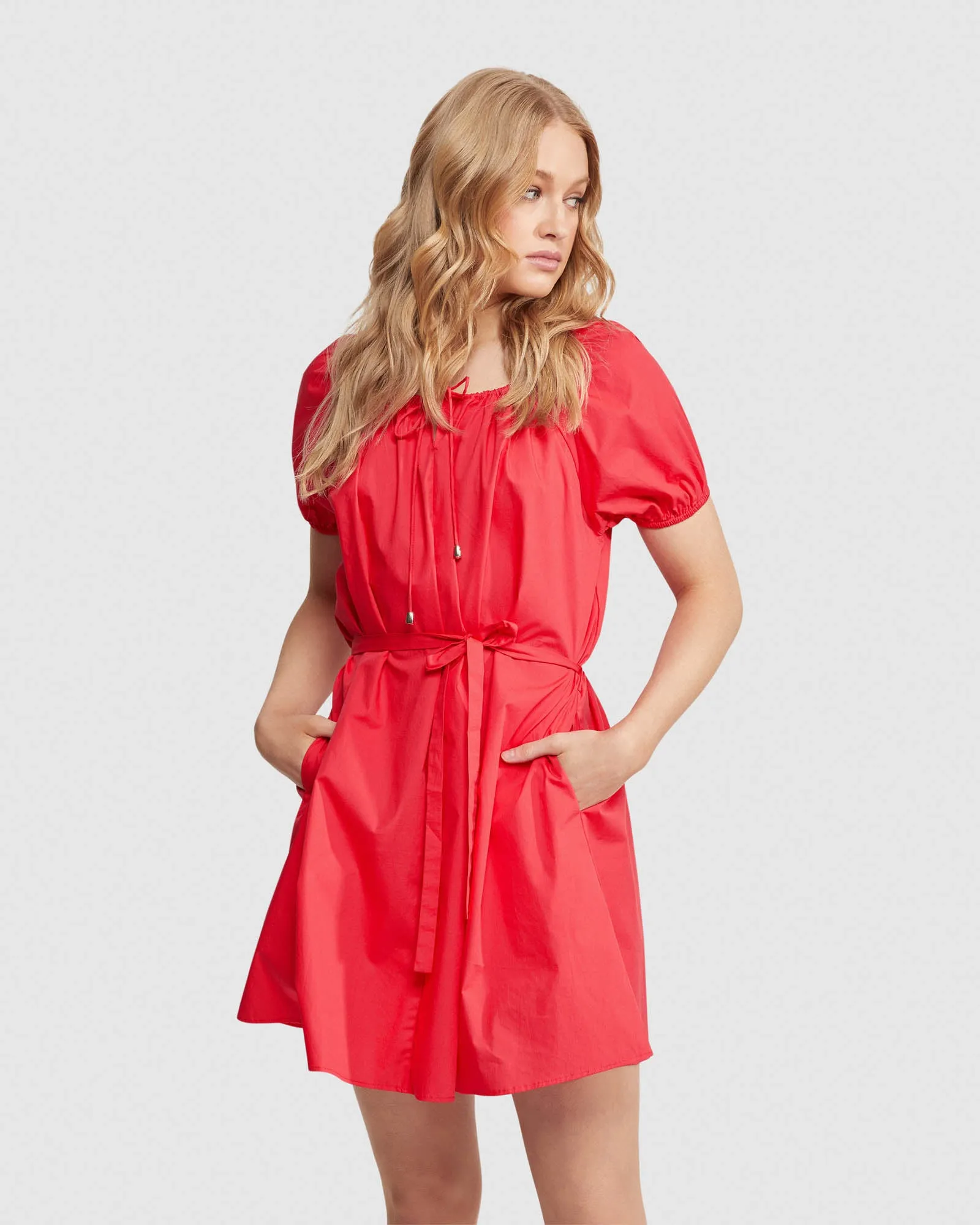Sophie Babydoll Cotton Dress