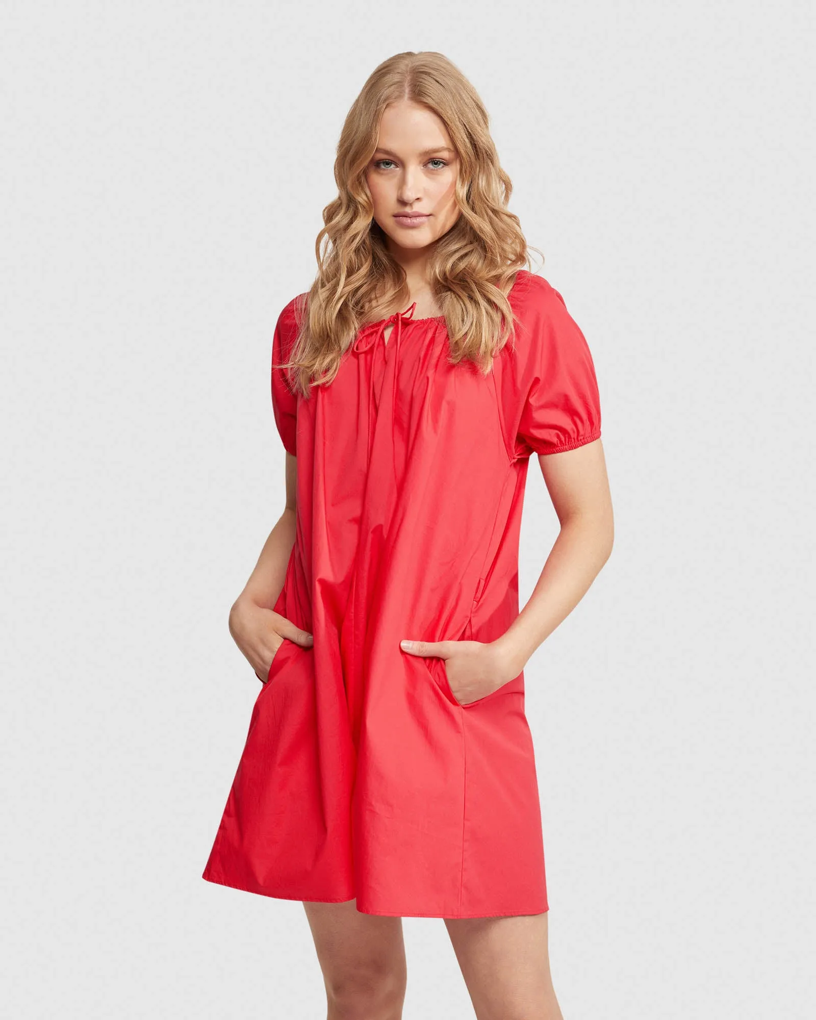 Sophie Babydoll Cotton Dress