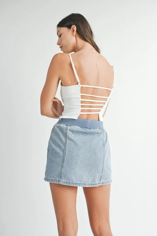Strappy Back Cami Top