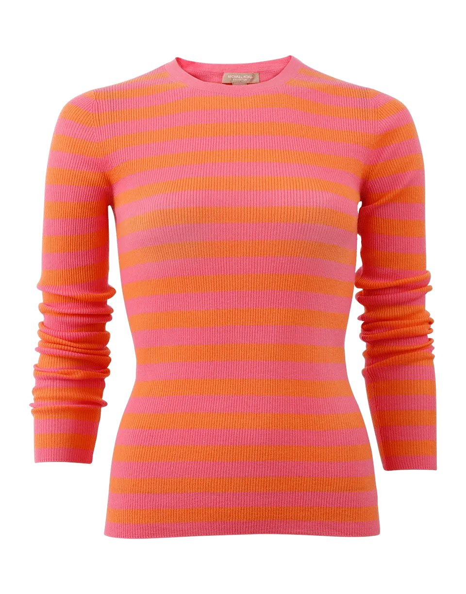 Striped Knit Top