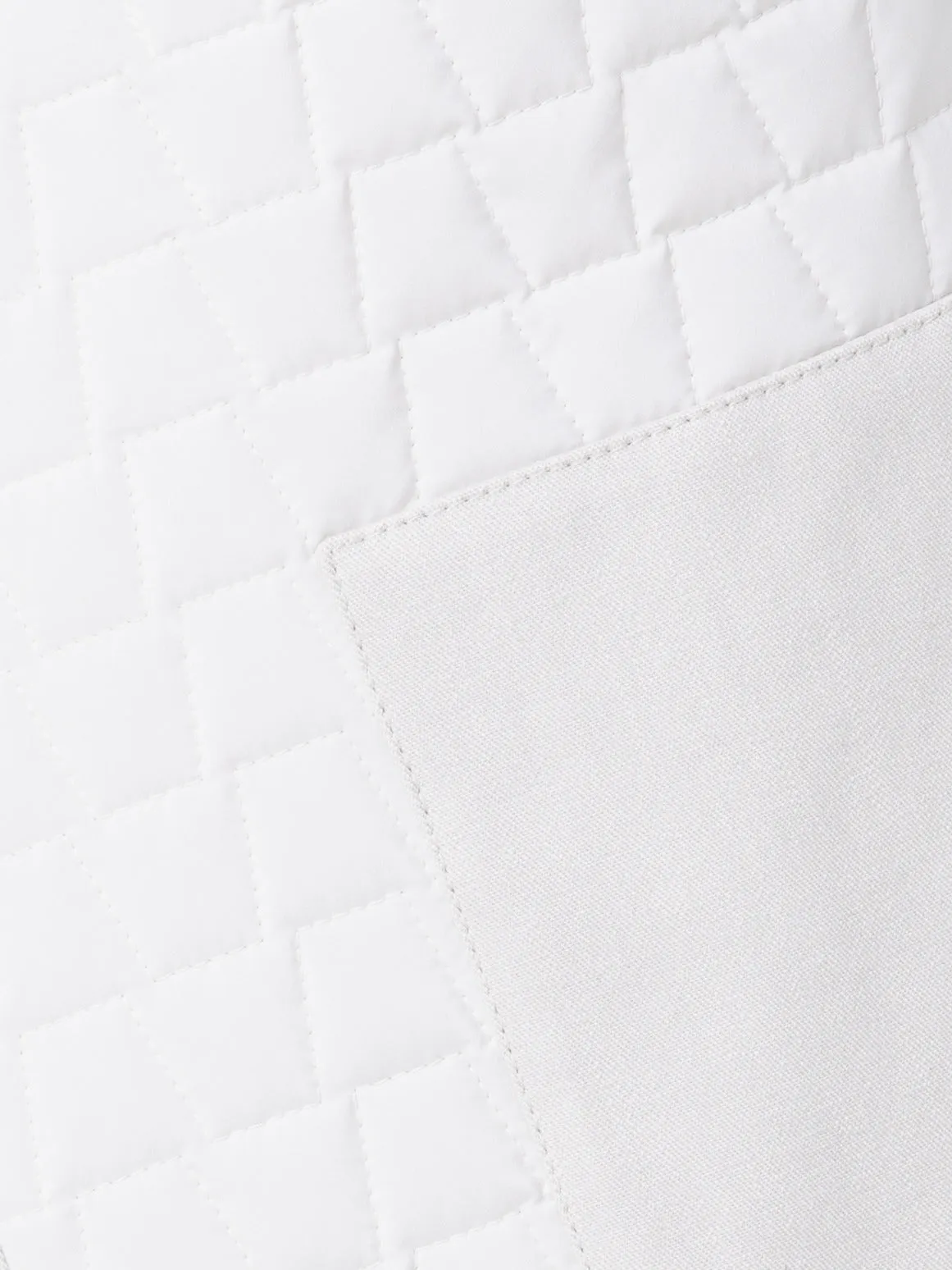 Techno Taffeta Quilted Trapezoid Dress