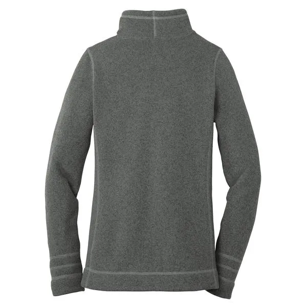 The North Face Women's Black Heather Sweater Fleece Jacket