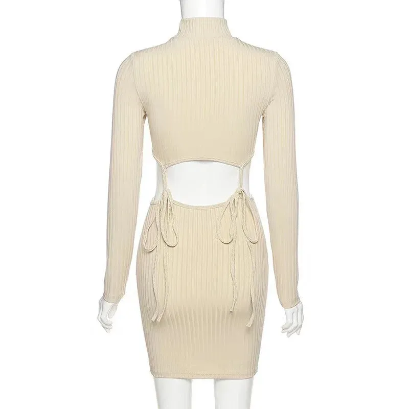 Two Piece Bodycon Dress Set