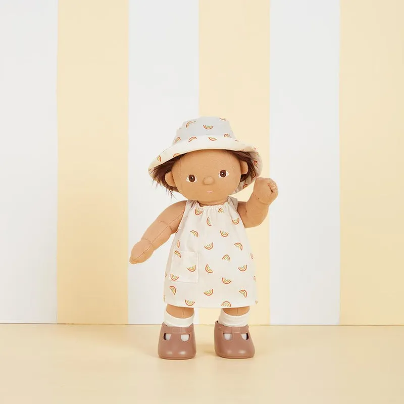 Una Rainbow Doll Dress