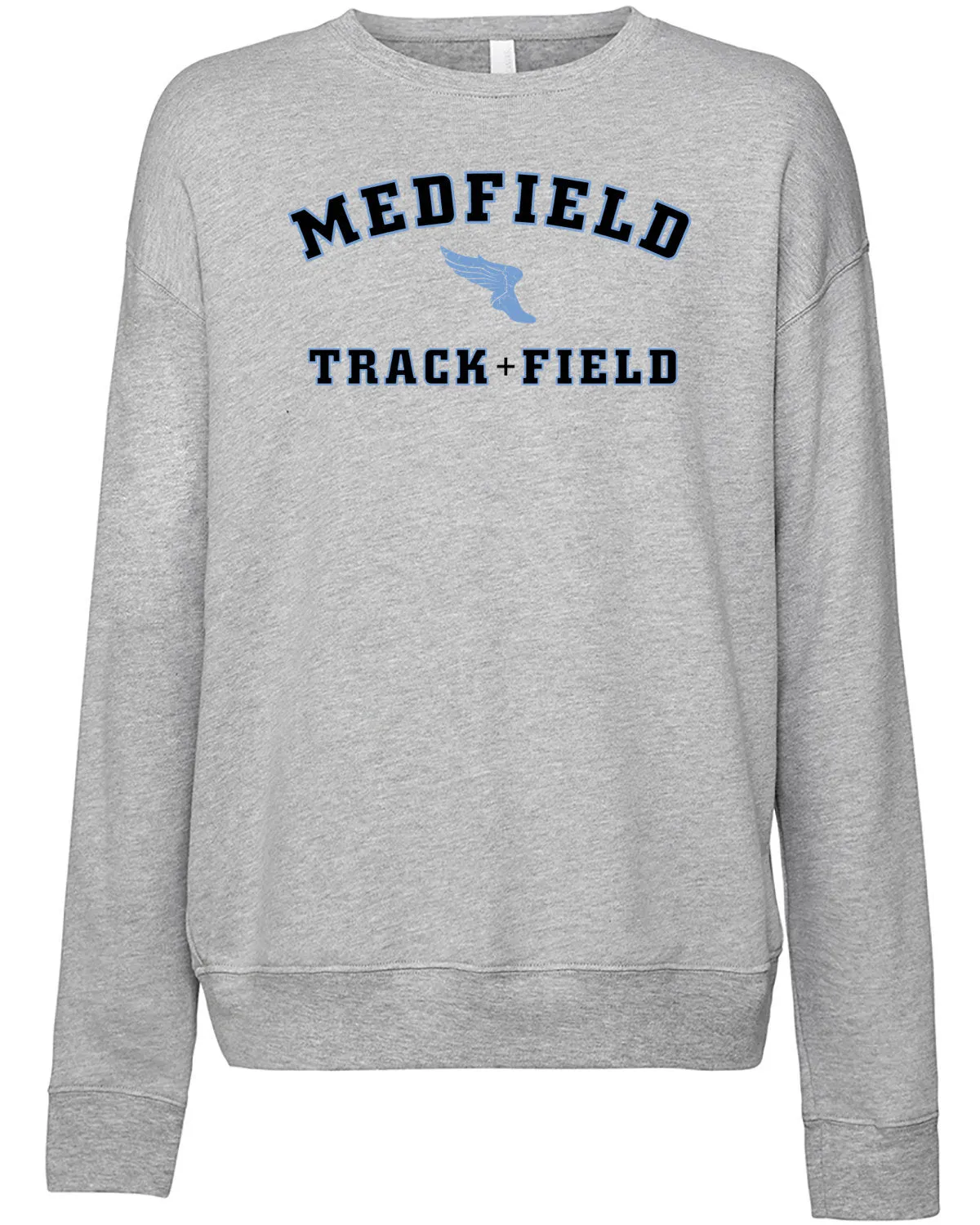 Unisex Bella   Canvas Fleece Crew - CAN-MEDOTF24-3945-AthleticHeather