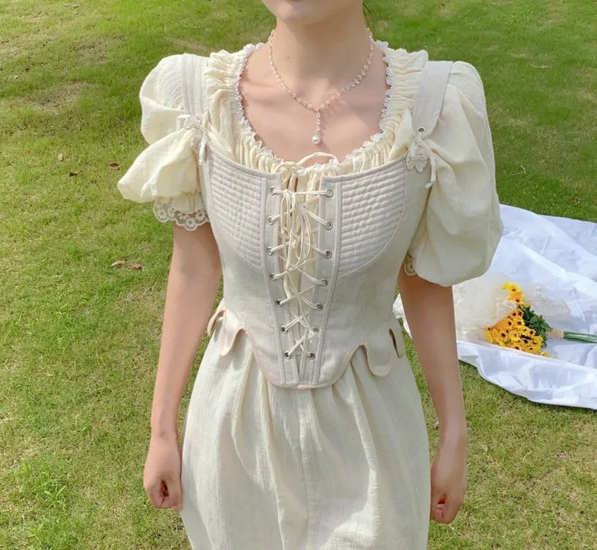 Victorian Style Lace up Corset Stay