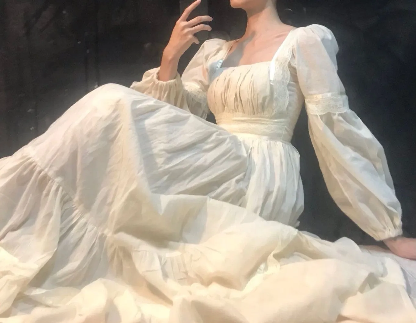 Victorian Style Vintage Swing Dress