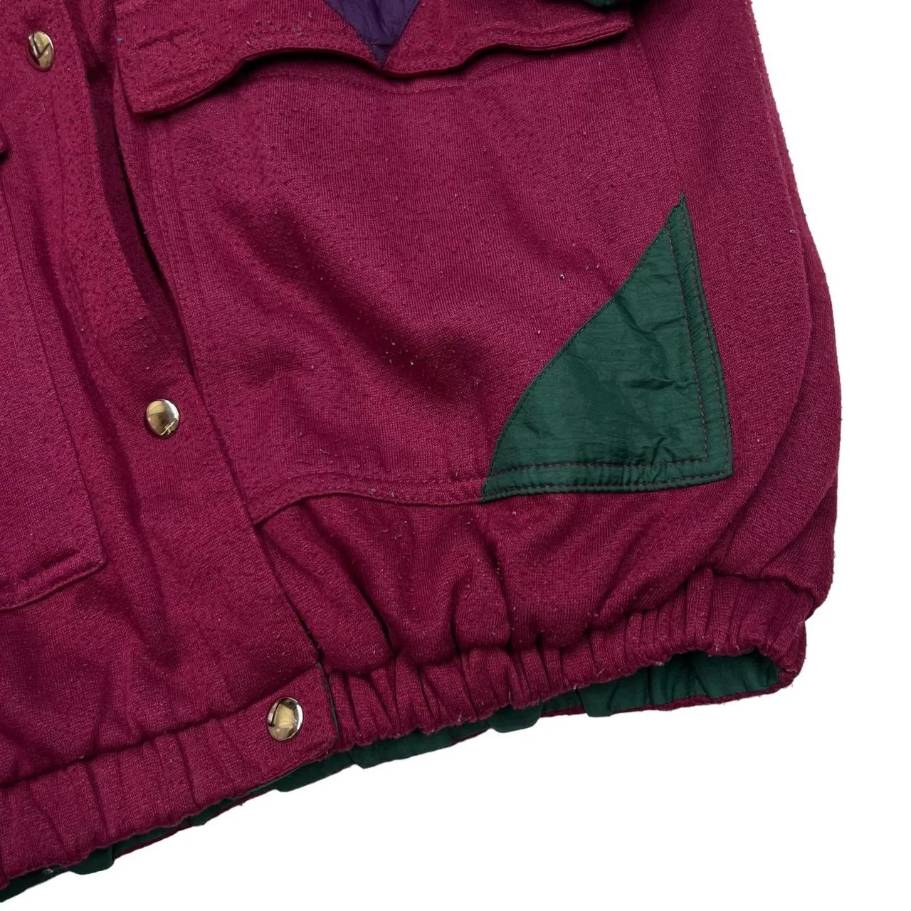 Vintage 90’s Reversible Fleece Windbreaker Jacket