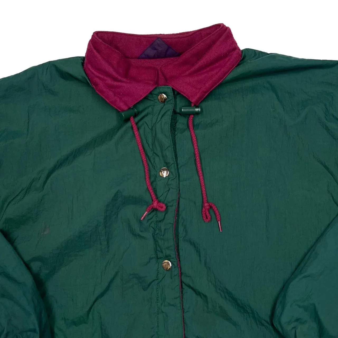 Vintage 90’s Reversible Fleece Windbreaker Jacket