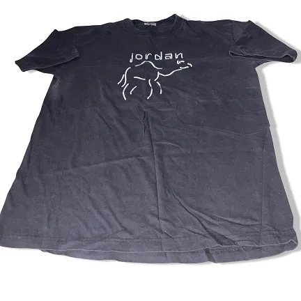 Vintage Black Jordan Graphics Men's Large Tees