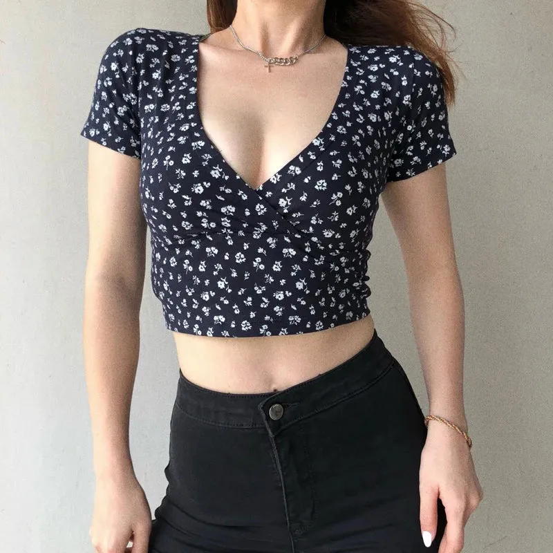 Vintage Print Hip Hop Bodycon Sleeveless Tee
