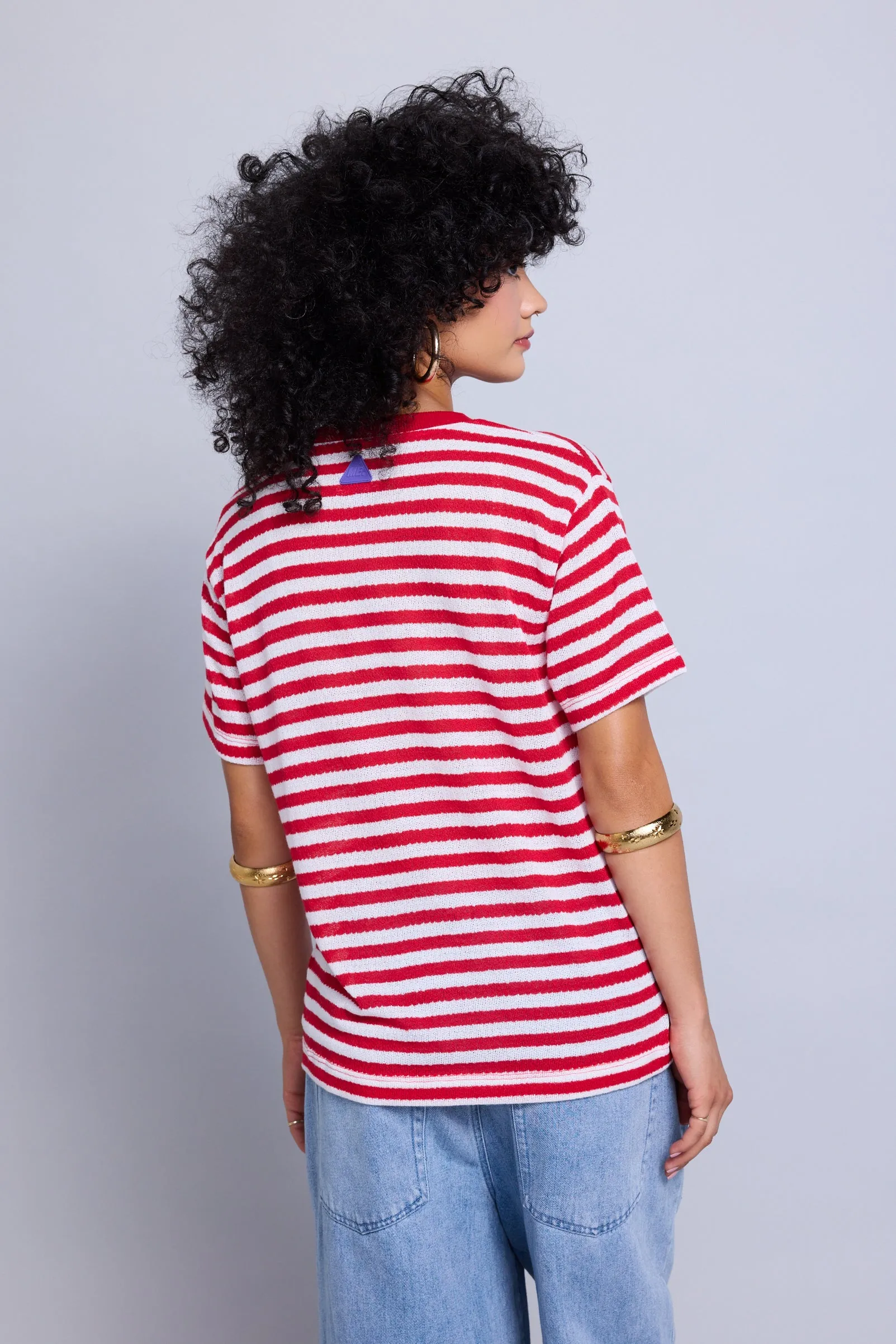 Warp Knit Pocket Tee