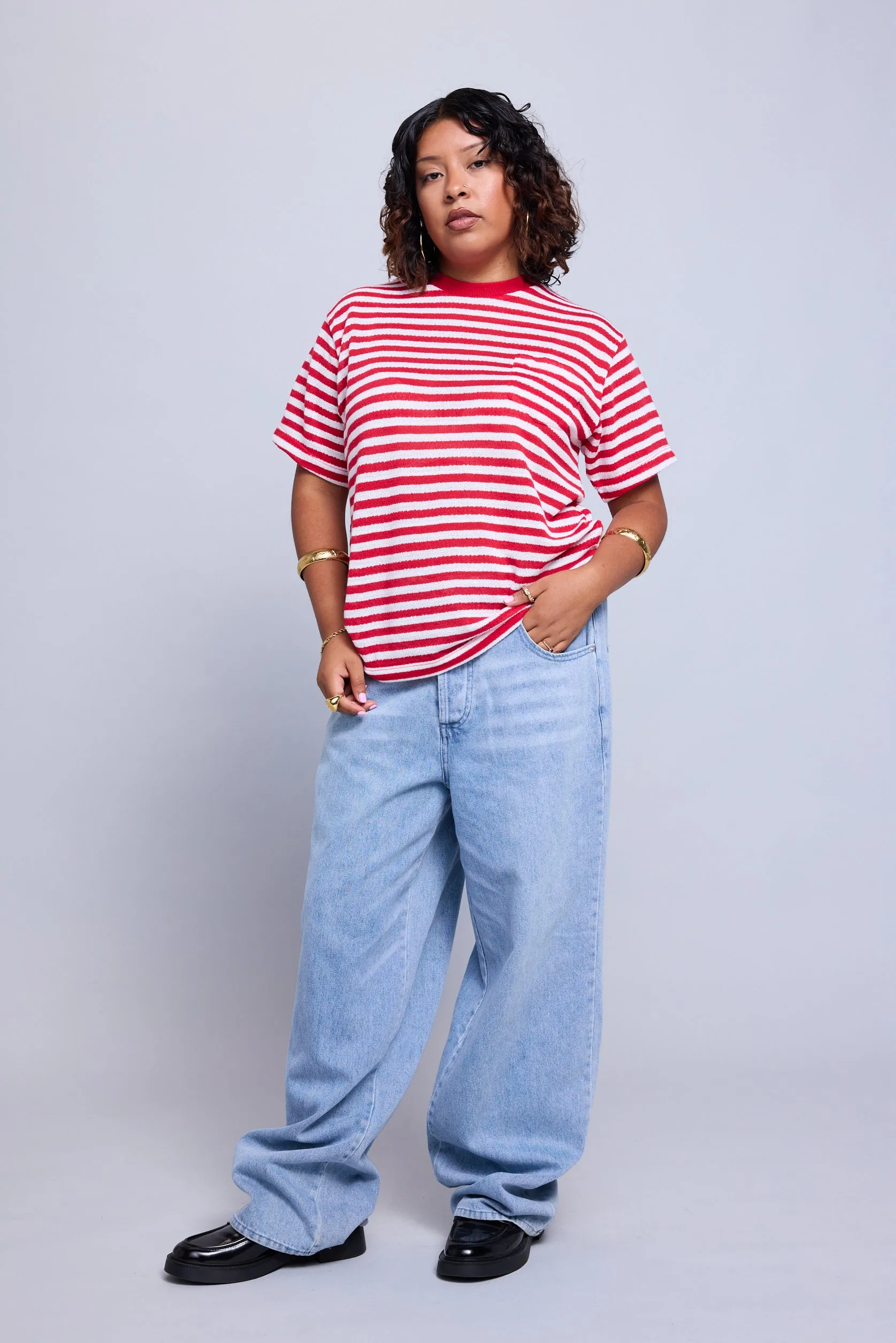 Warp Knit Pocket Tee