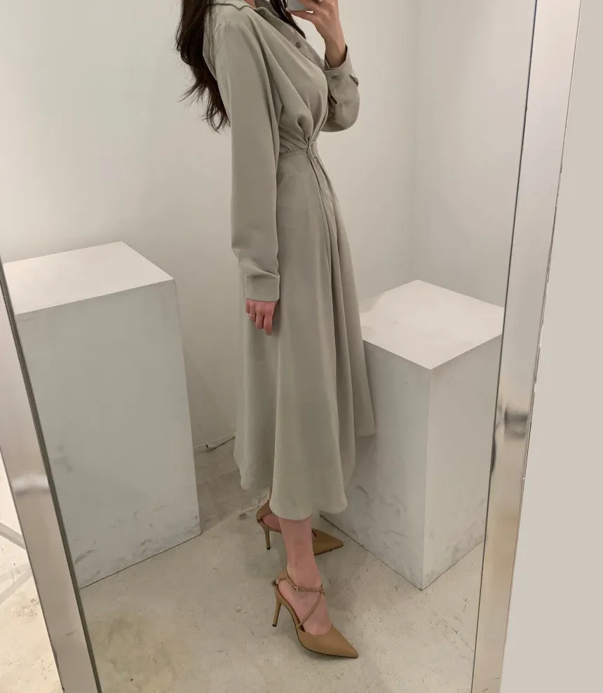 Watch Me Walk Away Midi Dress