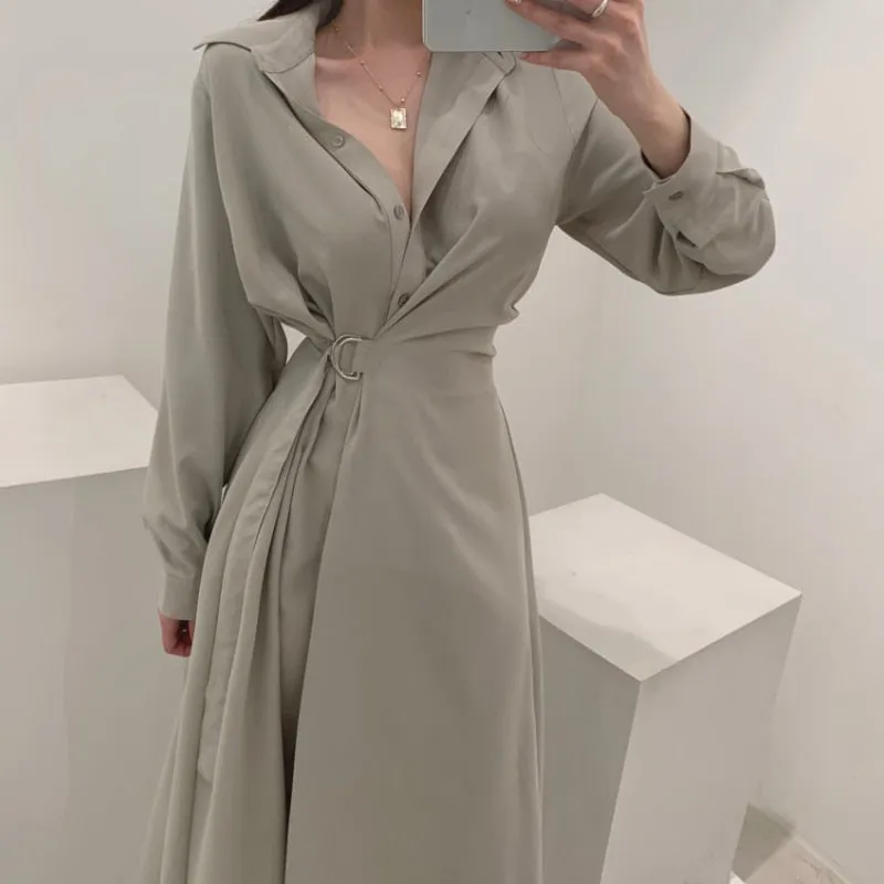 Watch Me Walk Away Midi Dress