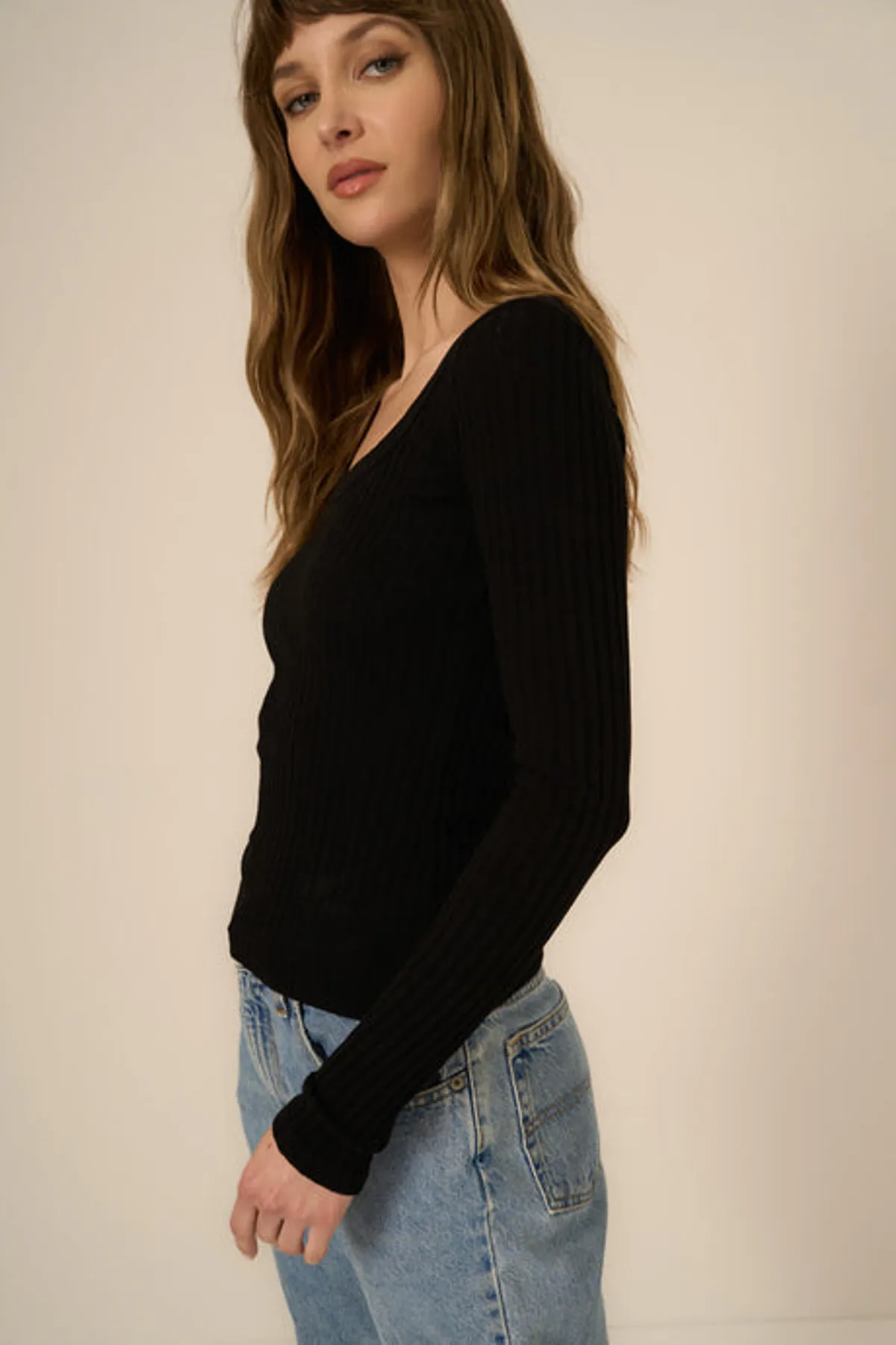 What's The Scoop Rib Longsleeve
