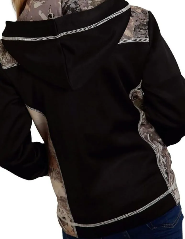 Youth girl's Roper Fleece Camo Jacket