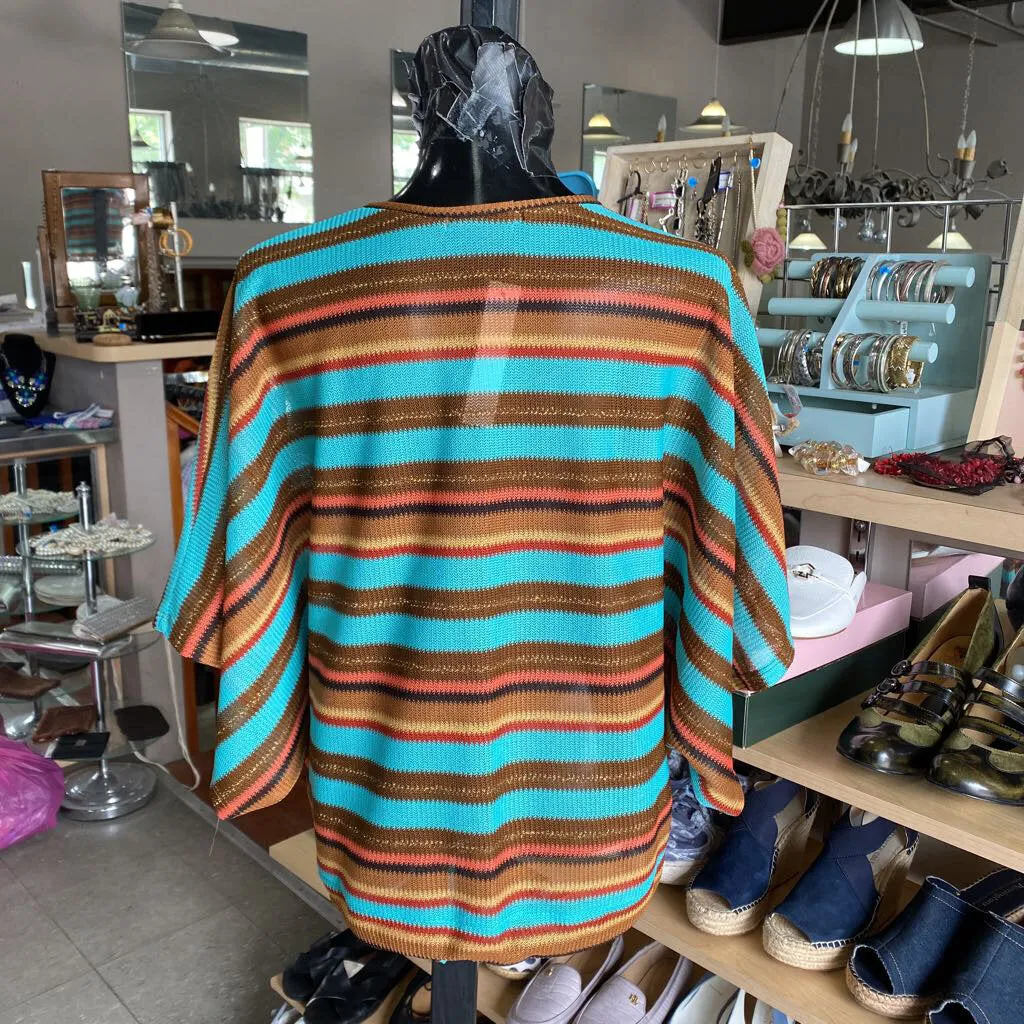 Zara striped knit top S